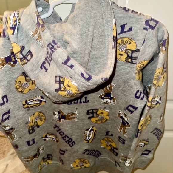LSU Kids Fleece Hoodie - Picture 2 of 3